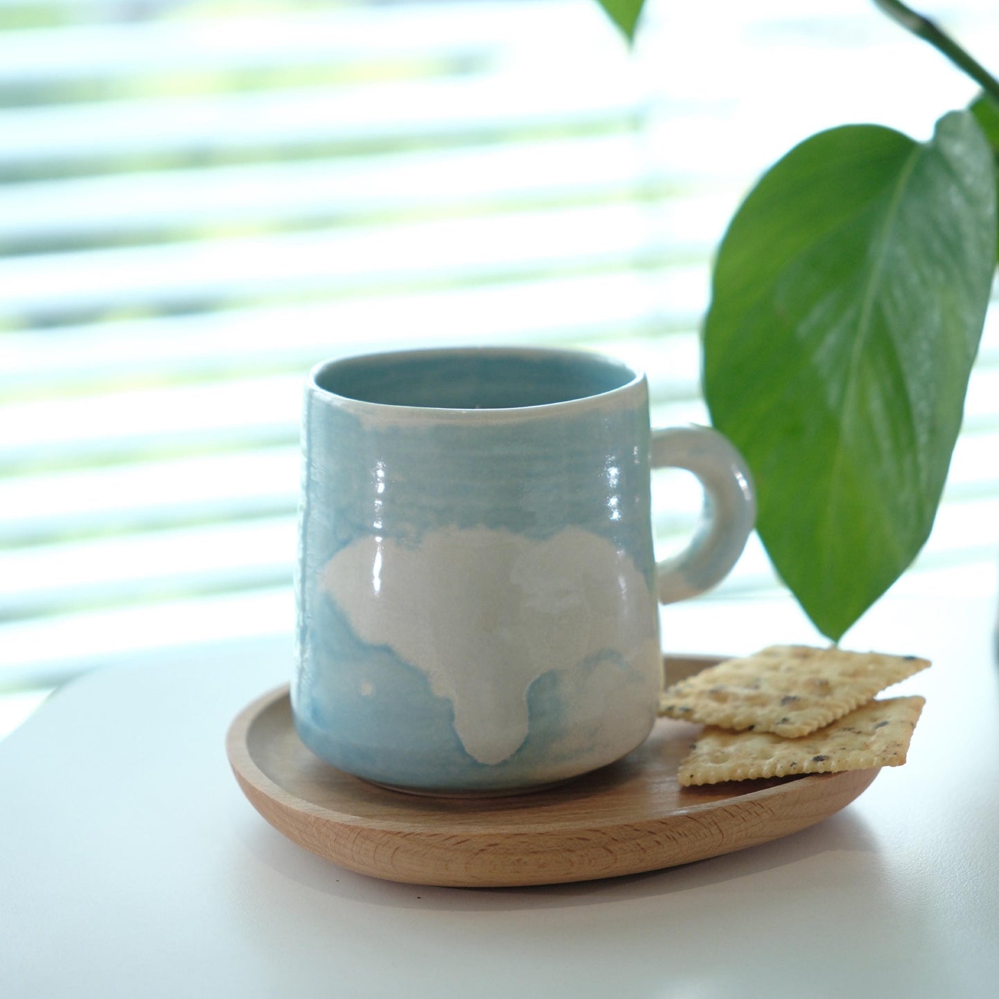 Sky-Blue Gradient Mug