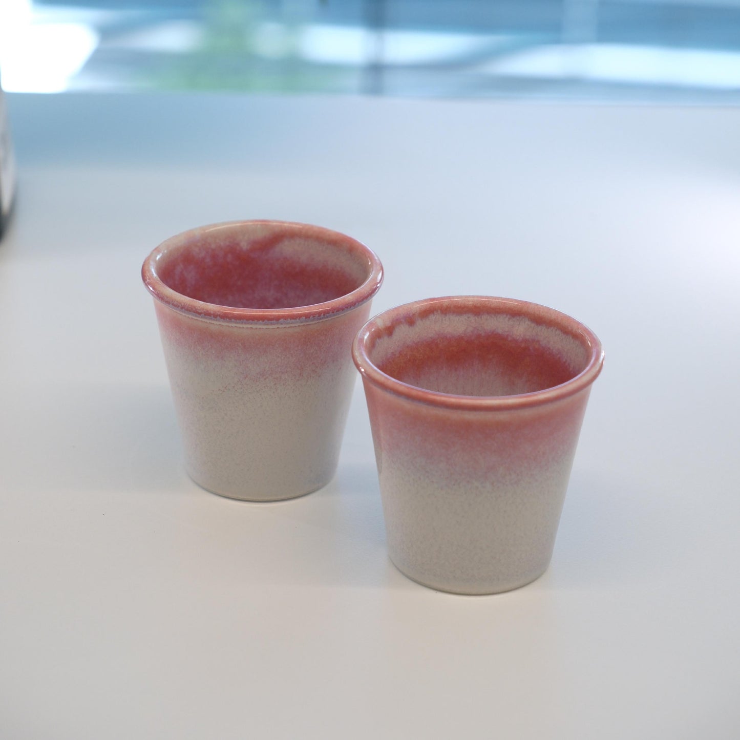 Blush Dawn Handmade Pottery, Kyoto Sakura, Ceramic Espresso Cup