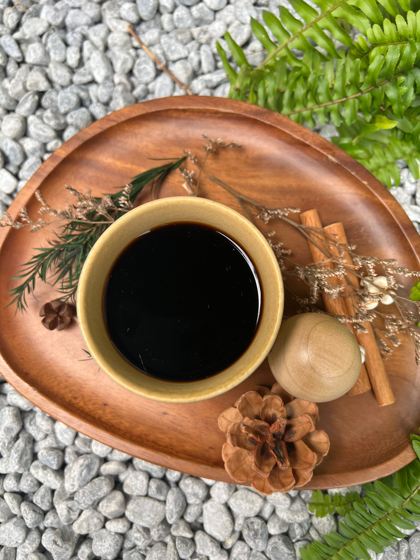 Personalized Stoneware Tumbler, Rustic Two-Tone Pottery Cup