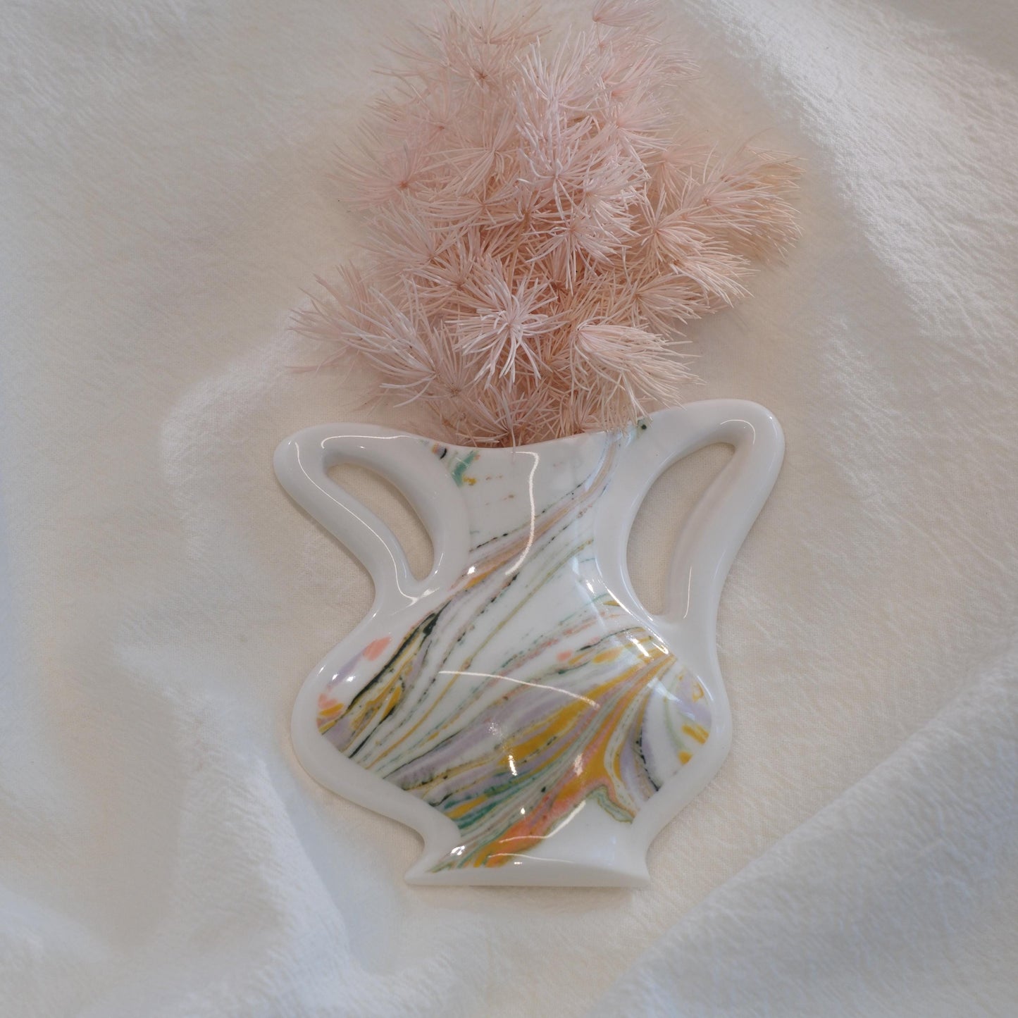 Vase on Fridge - Big Porcelain Art Vase Magnet