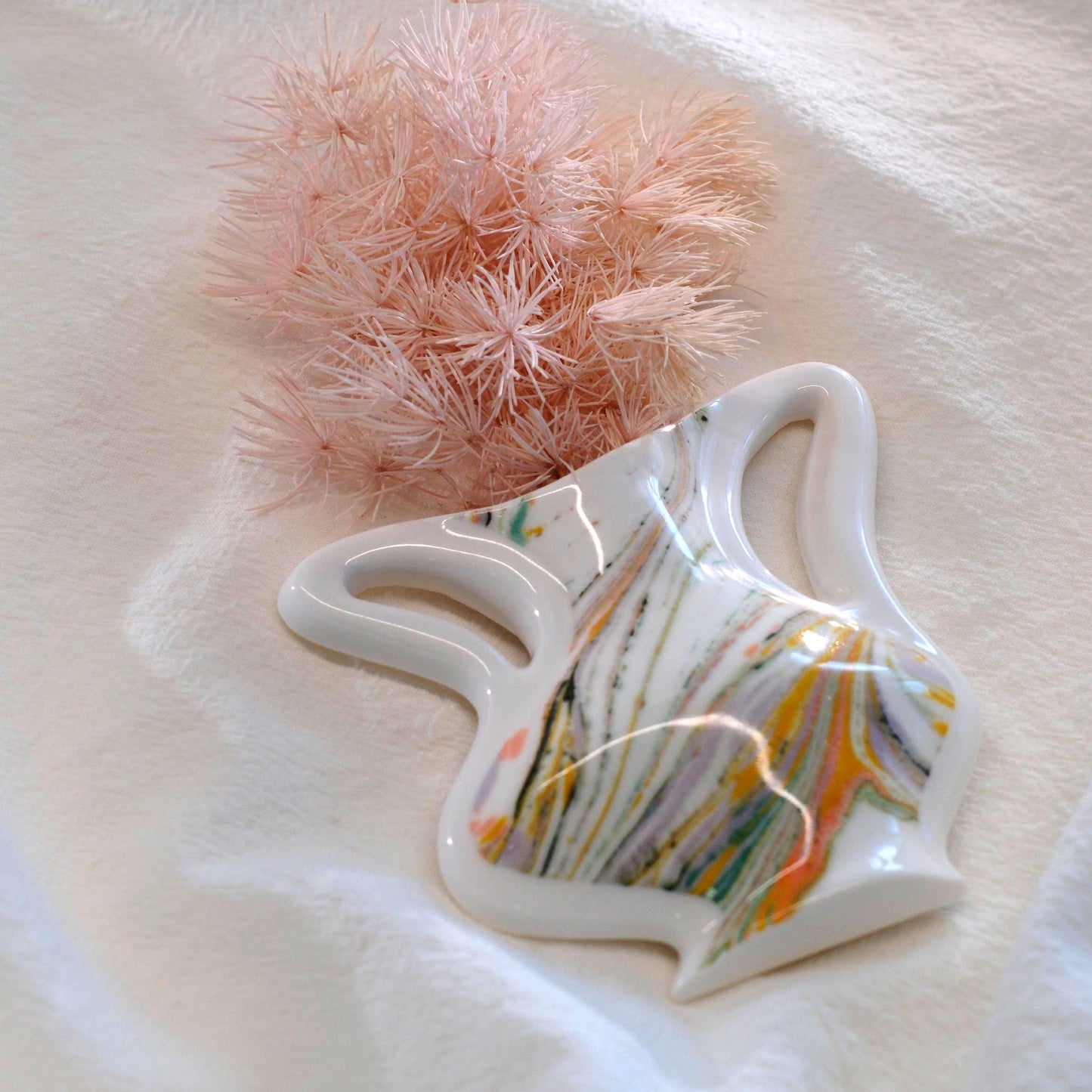 Vase on Fridge - Big Porcelain Art Vase Magnet